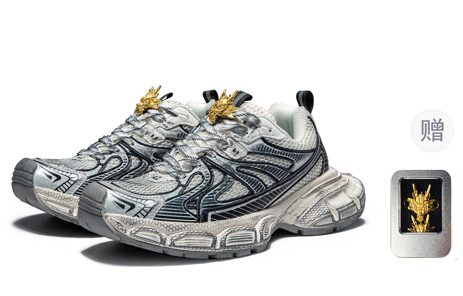 FINEPLAN Антискользящие и износостойкие массивные кроссовки на платформе унисекс светло-серые - белые черные (потертый эффект), цвет White Black (Distressed)
FINEPLAN Антискользящие и износостойкие массивные кроссовки на платформе унисекс светло-серые - белые черные (потертый эффект), цвет White Black (Distressed)