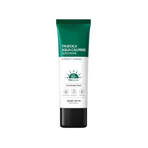 Успокаивающий солнцезащитный крем Truecica Aqua, 50PA++++, 50 мл Some By Mi
Успокаивающий солнцезащитный крем Truecica Aqua, 50PA++++, 50 мл Some By Mi
