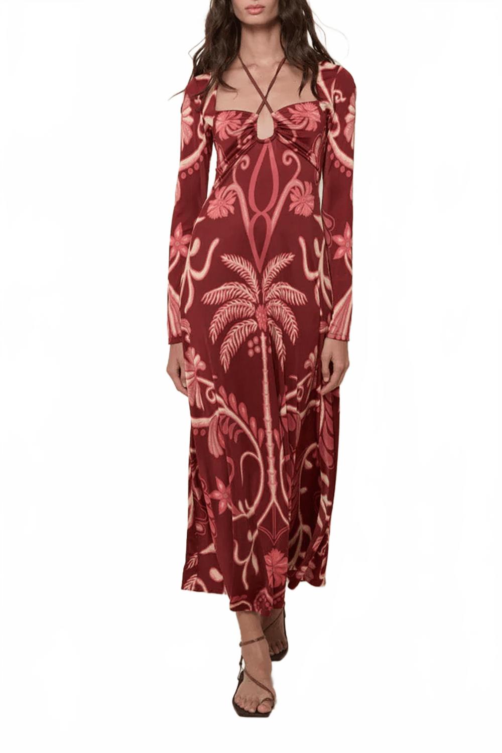 Праздничное платье для выступлений в цвете марсала Johanna Ortiz, Wine Marsala 
Праздничное платье для выступлений в цвете марсала Johanna Ortiz, Wine Marsala