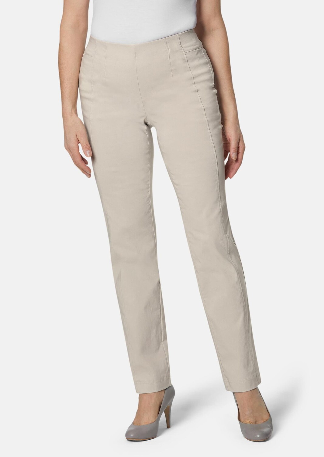 Брюки GOLDNER Super Stretch Louisa, цвет kitt
Брюки GOLDNER Super Stretch Louisa, цвет kitt