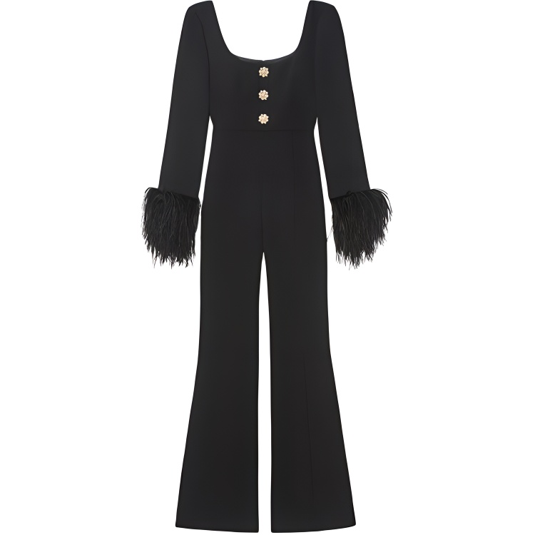 Self-portrait Автопортрет Комбинезон женский черный
Self-portrait Автопортрет Комбинезон женский черный