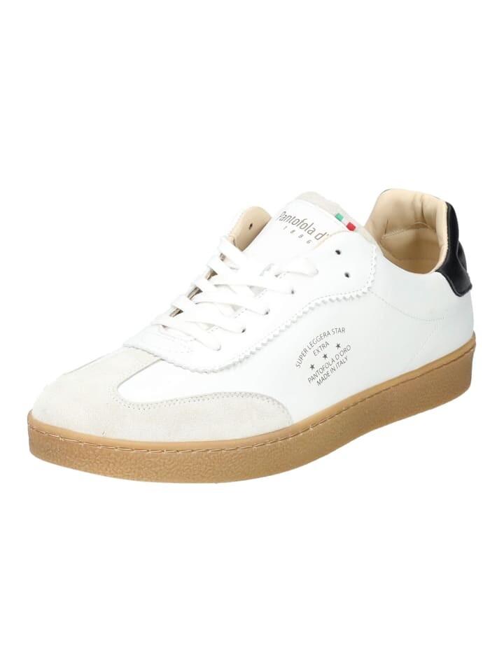 Низкие кроссовки Pantofola D'Oro, белый/черный 
Низкие кроссовки Pantofola D'Oro, белый/черный