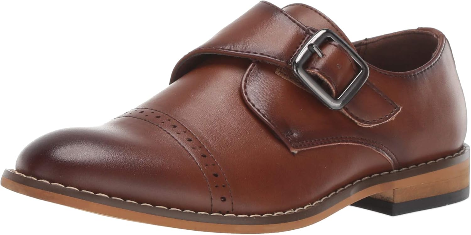 Детские туфли-монки Stacy Adams Boys Desmond Cap-Toe Monk Strap, Cognac
Детские туфли-монки Stacy Adams Boys Desmond Cap-Toe Monk Strap, Cognac