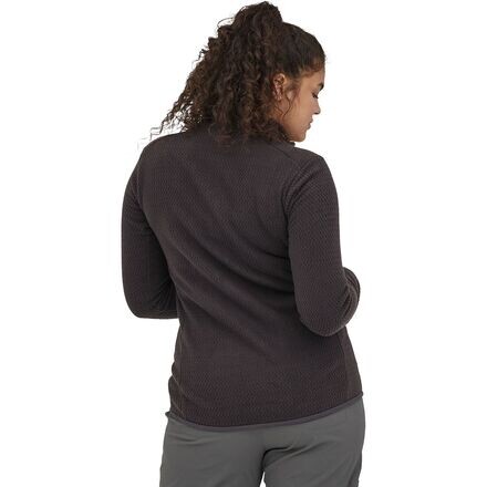 Флис R1 Air с воротником-молнией — женский Patagonia, черный
Флис R1 Air с воротником-молнией — женский Patagonia, черный