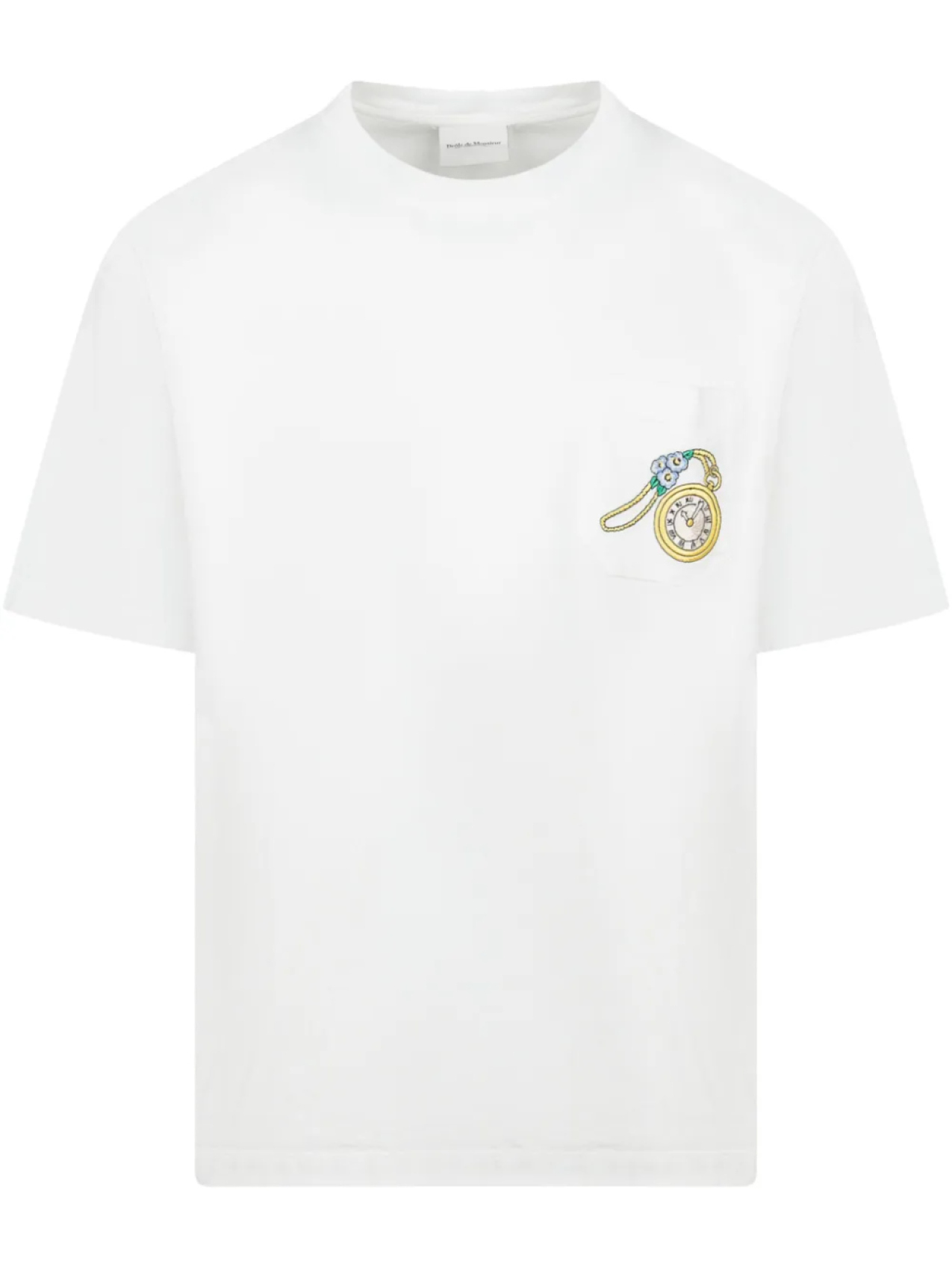 Футболка Drôle De Monsieur с вышивкой, белый
Футболка Drôle De Monsieur с вышивкой, белый