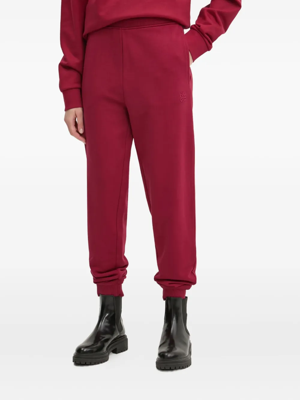 Спортивные брюки с вышитым логотипом HUGO, красный
Спортивные брюки с вышитым логотипом HUGO, красный