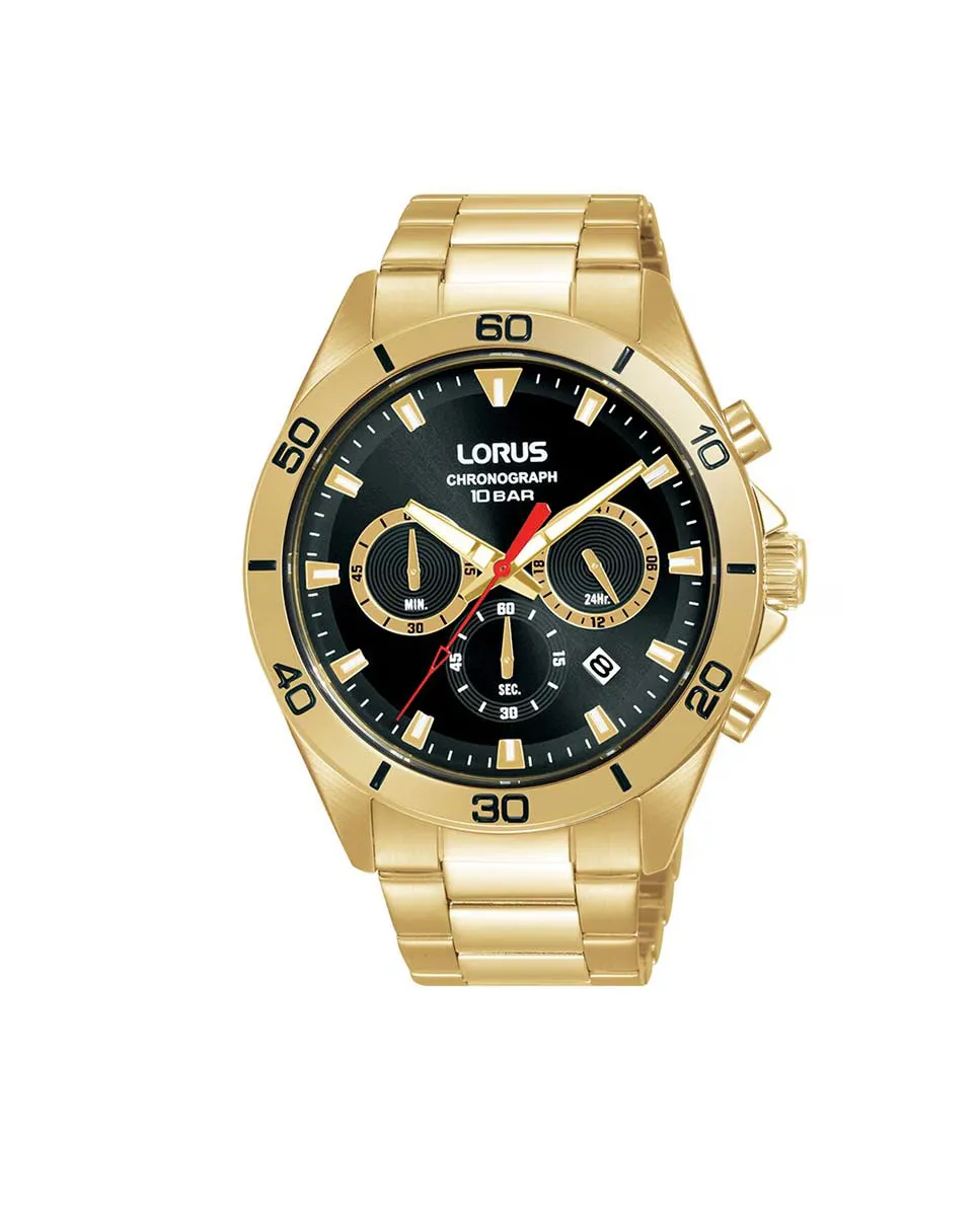 Мужские стальные часы Sport man RT340KX9 с золотым ремешком Lorus, золотой
Мужские стальные часы Sport man RT340KX9 с золотым ремешком Lorus, золотой