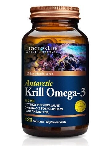 Doctor Life, Биологически активная добавка Омега-3 антарктического криля, 120 капсул.
Doctor Life, Биологически активная добавка Омега-3 антарктического криля, 120 капсул.