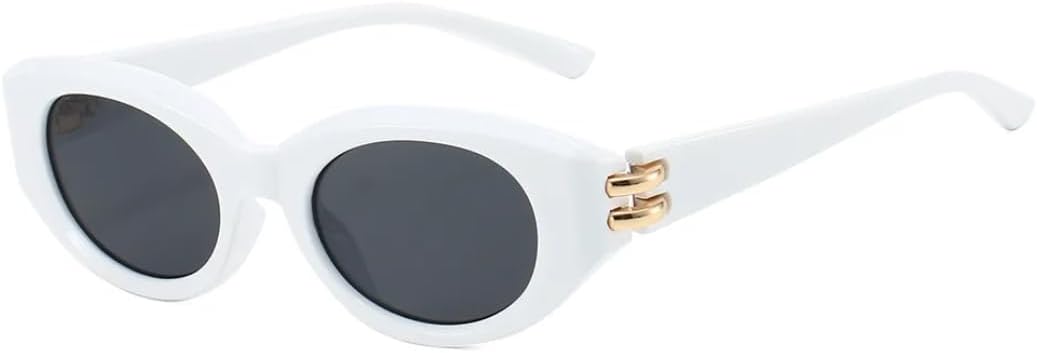 Модные солнцезащитные очки «кошачий глаз» для женщин, защита от УФ-излучения UV400, ретро, маленькие овальные, красные и синие, мужские солнцезащитные очки для активного отдыха SZVVBKK, White Gray
Модные солнцезащитные очки «кошачий глаз» для женщин, защита от УФ-излучения UV400, ретро, маленькие овальные, красные и синие, мужские солнцезащитные очки для активного отдыха SZVVBKK, White Gray