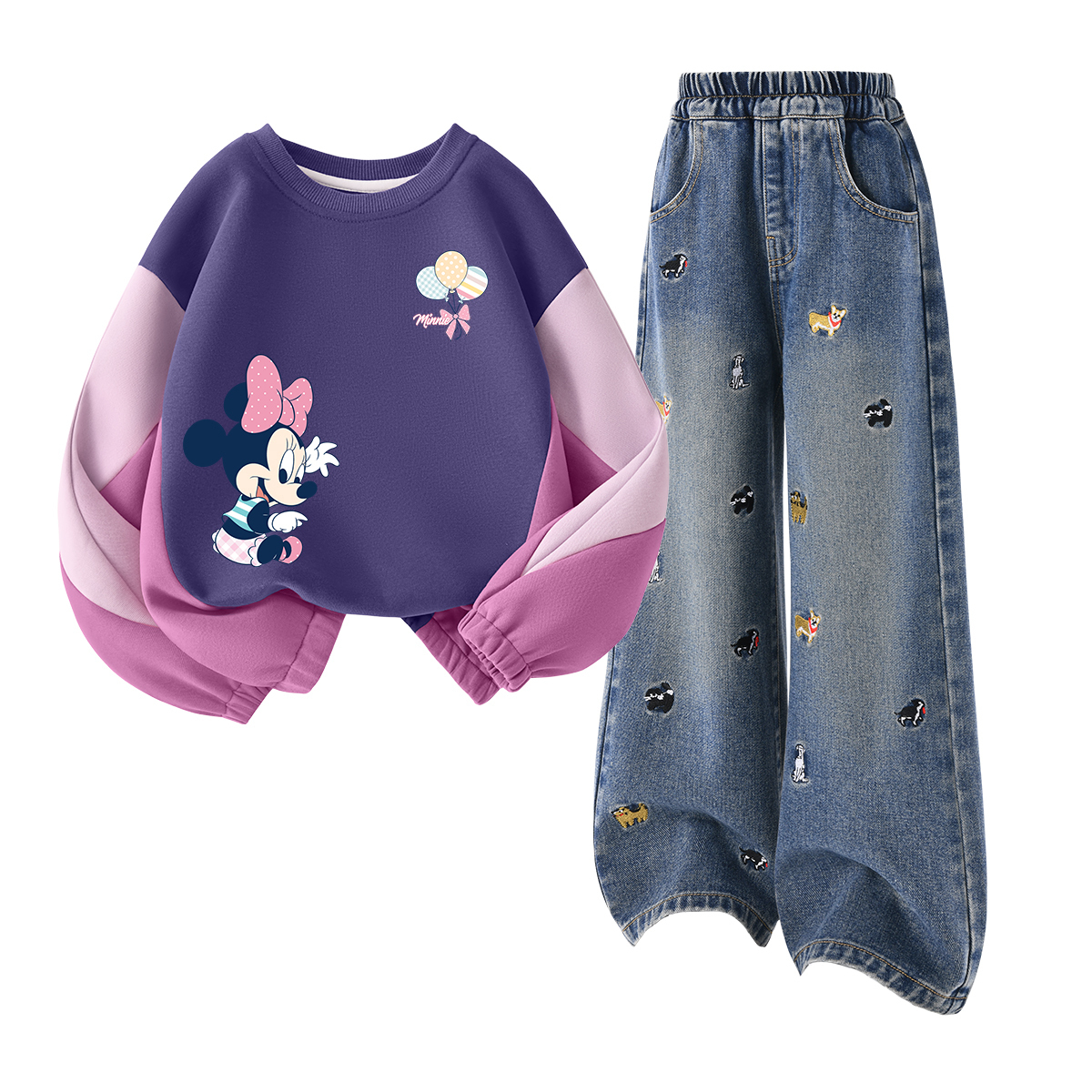 Детская повседневная спортивная одежда Disney, фиолетовый
Детская повседневная спортивная одежда Disney, фиолетовый