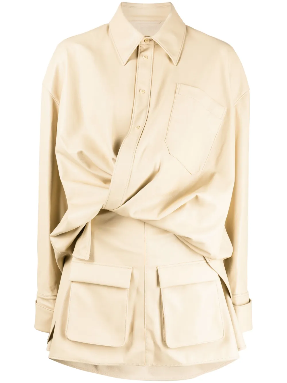 Платье-рубашка со сборками JNBY, нейтральный
Платье-рубашка со сборками JNBY, нейтральный