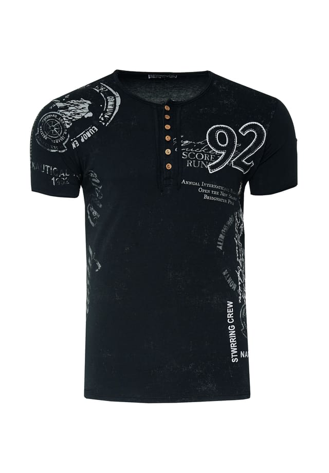 Футболка с принтом сбоку Rusty Neal, черный
Футболка с принтом сбоку Rusty Neal, черный