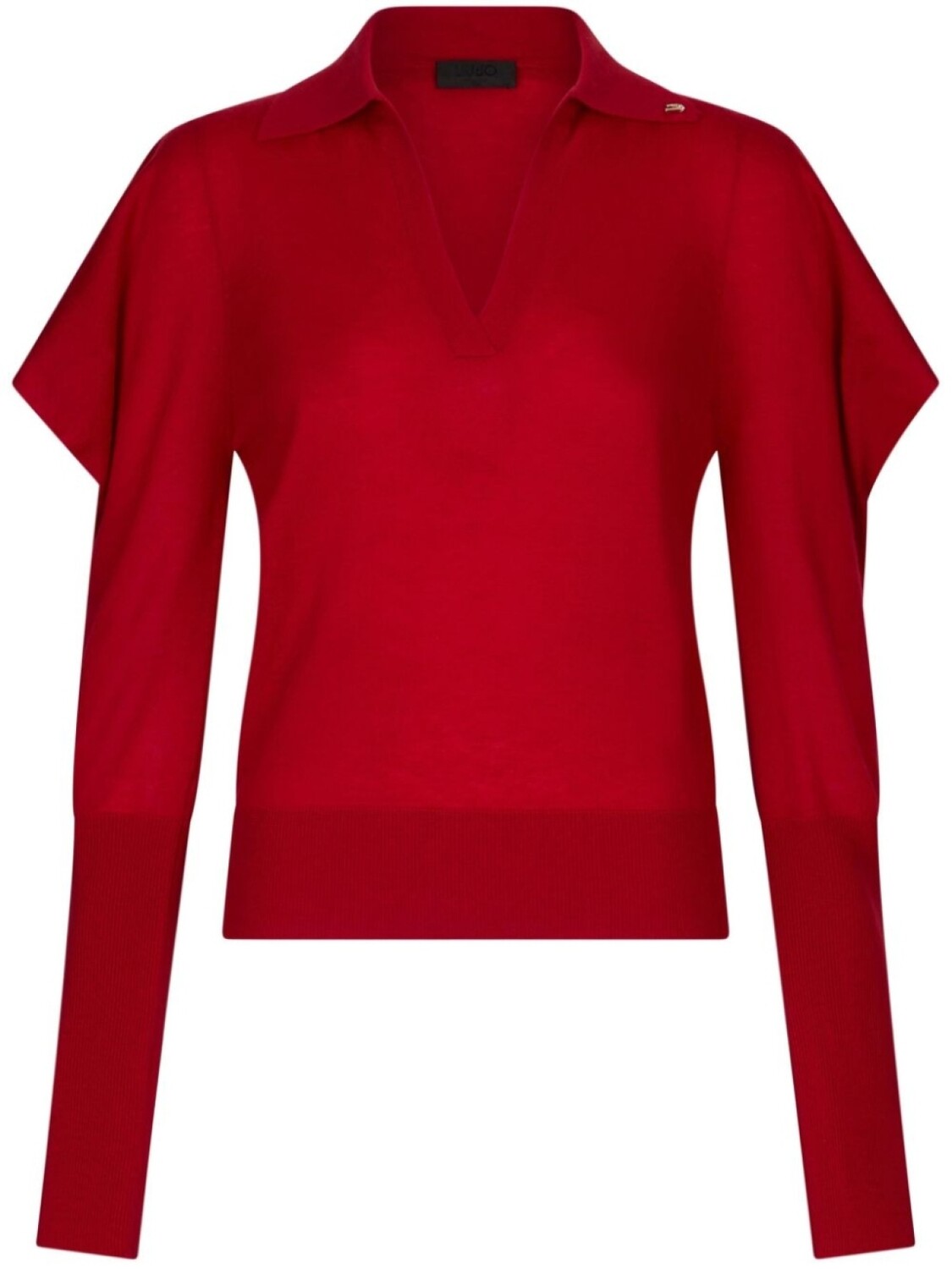 LIU JO Красный джемпер из шерсти и кашемира 
LIU JO Красный джемпер из шерсти и кашемира