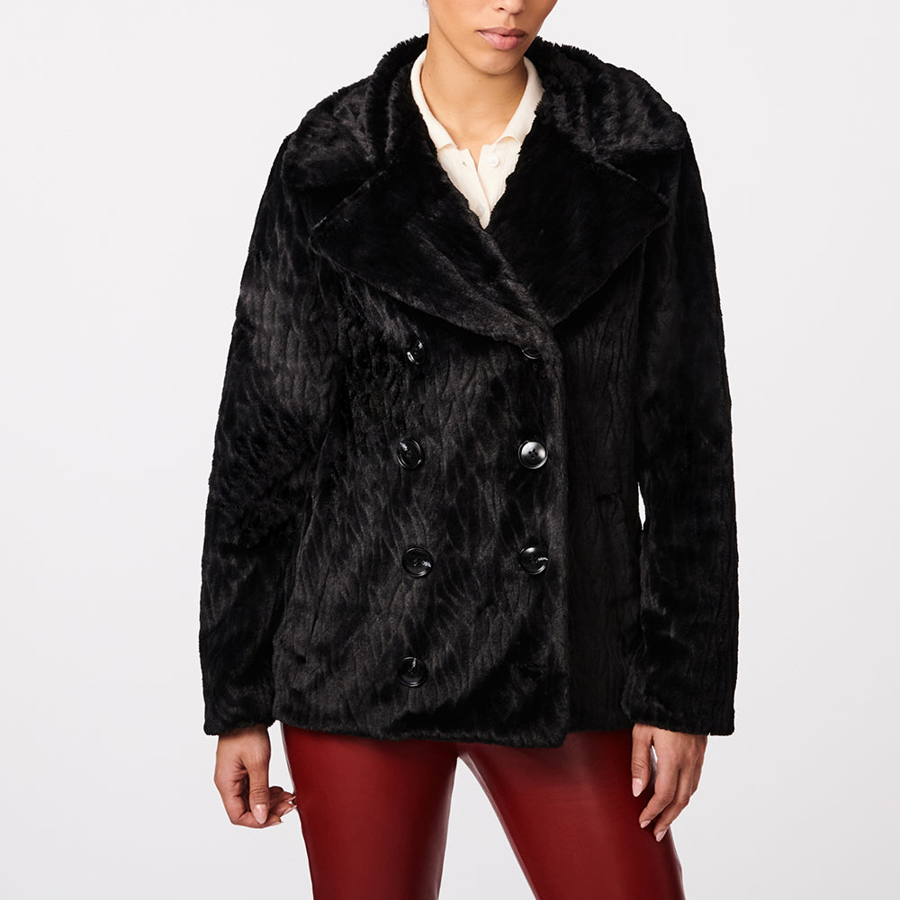 Двубортный бушлат Bernardo, черный
Двубортный бушлат Bernardo, черный