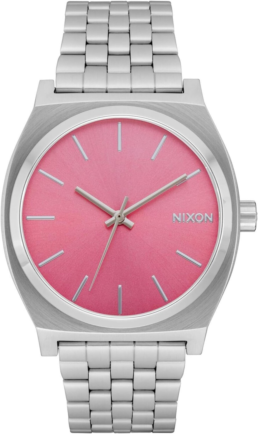 Часы Time Teller Nixon, цвет Silver/Pink 
Часы Time Teller Nixon, цвет Silver/Pink