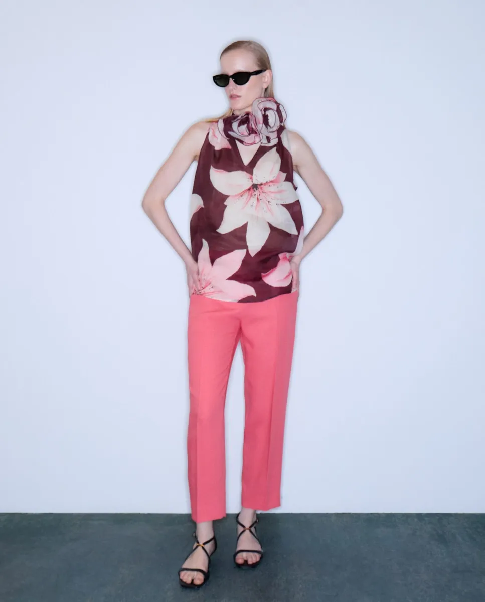 Женский топ с принтом Woman Limited El Corte Inglés, черный
Женский топ с принтом Woman Limited El Corte Inglés, черный