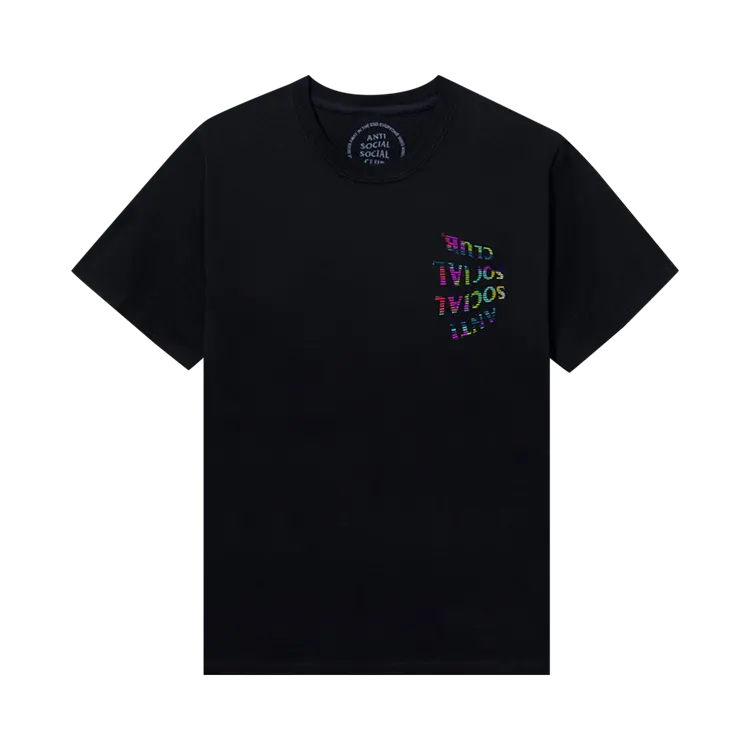 Футболка Anti Social Social Club NTSC 'Black', черный 
Футболка Anti Social Social Club NTSC 'Black', черный