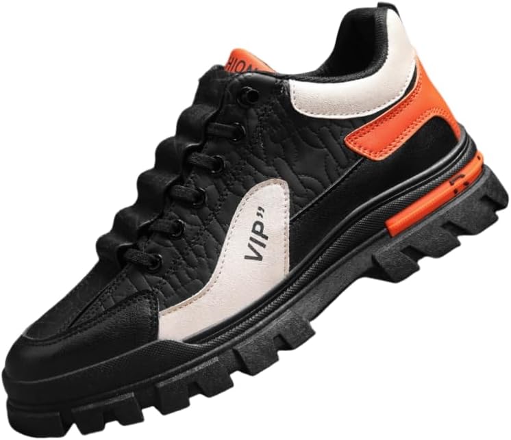 Мужские модные кроссовки большого размера, удобные и противоскользящие повседневные спортивные обувь на шнуровке, подходят для мужских походов на открытом воздухе Hoalox, черный
Мужские модные кроссовки большого размера, удобные и противоскользящие повседневные спортивные обувь на шнуровке, подходят для мужских походов на открытом воздухе Hoalox, черный