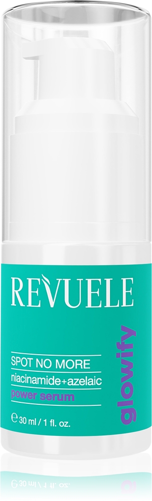 Сыворотка для лица Glowify Spot No More для ровного тона кожи Revuele, 30 мл
Сыворотка для лица Glowify Spot No More для ровного тона кожи Revuele, 30 мл