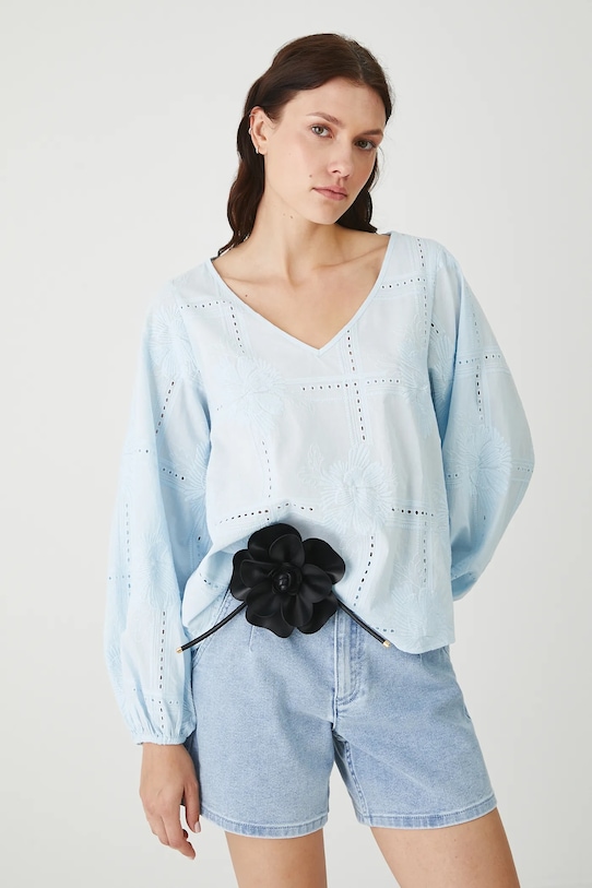 Хлопковая блузка Medicine, синий
Хлопковая блузка Medicine, синий
