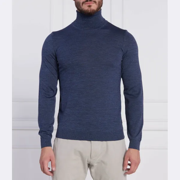 Шерстяная водолазка приталенного кроя Musso-p Boss, синий
Шерстяная водолазка приталенного кроя Musso-p Boss, синий