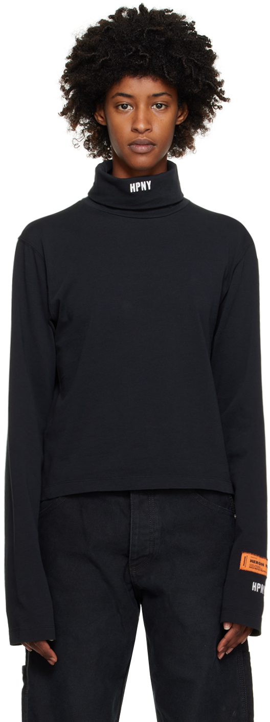 Черная водолазка «HPNY» Heron Preston, черный/белый
Черная водолазка «HPNY» Heron Preston, черный/белый