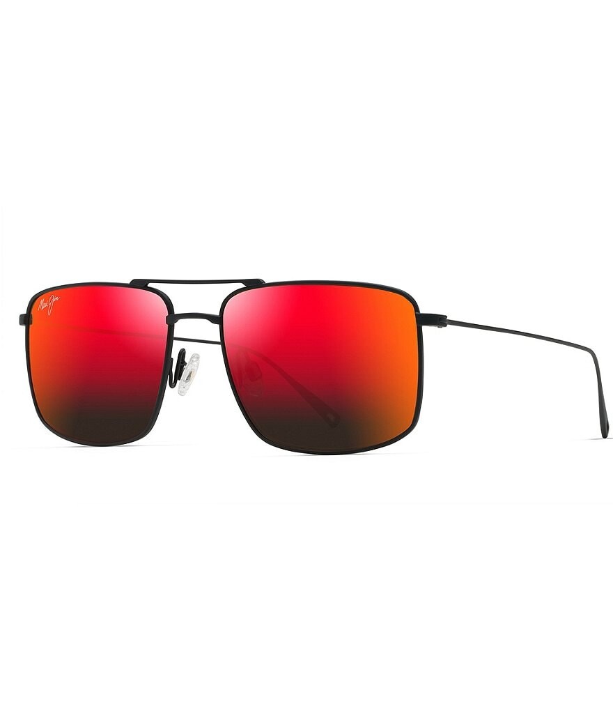 Поляризованные солнцезащитные очки-авиаторы Maui Jim унисекс Mikioi 54 мм, черный
Поляризованные солнцезащитные очки-авиаторы Maui Jim унисекс Mikioi 54 мм, черный