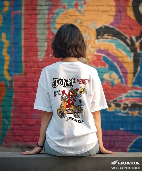 Футболка с коротким рукавом, принт Honda x MONSTER WORLD, мотоцикл One Point WESTSEA, белый
Футболка с коротким рукавом, принт Honda x MONSTER WORLD, мотоцикл One Point WESTSEA, белый