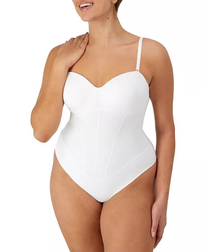 Женское боди-стринги с твердым контролем, моделирующее животик Maidenform, розовый
Женское боди-стринги с твердым контролем, моделирующее животик Maidenform, розовый