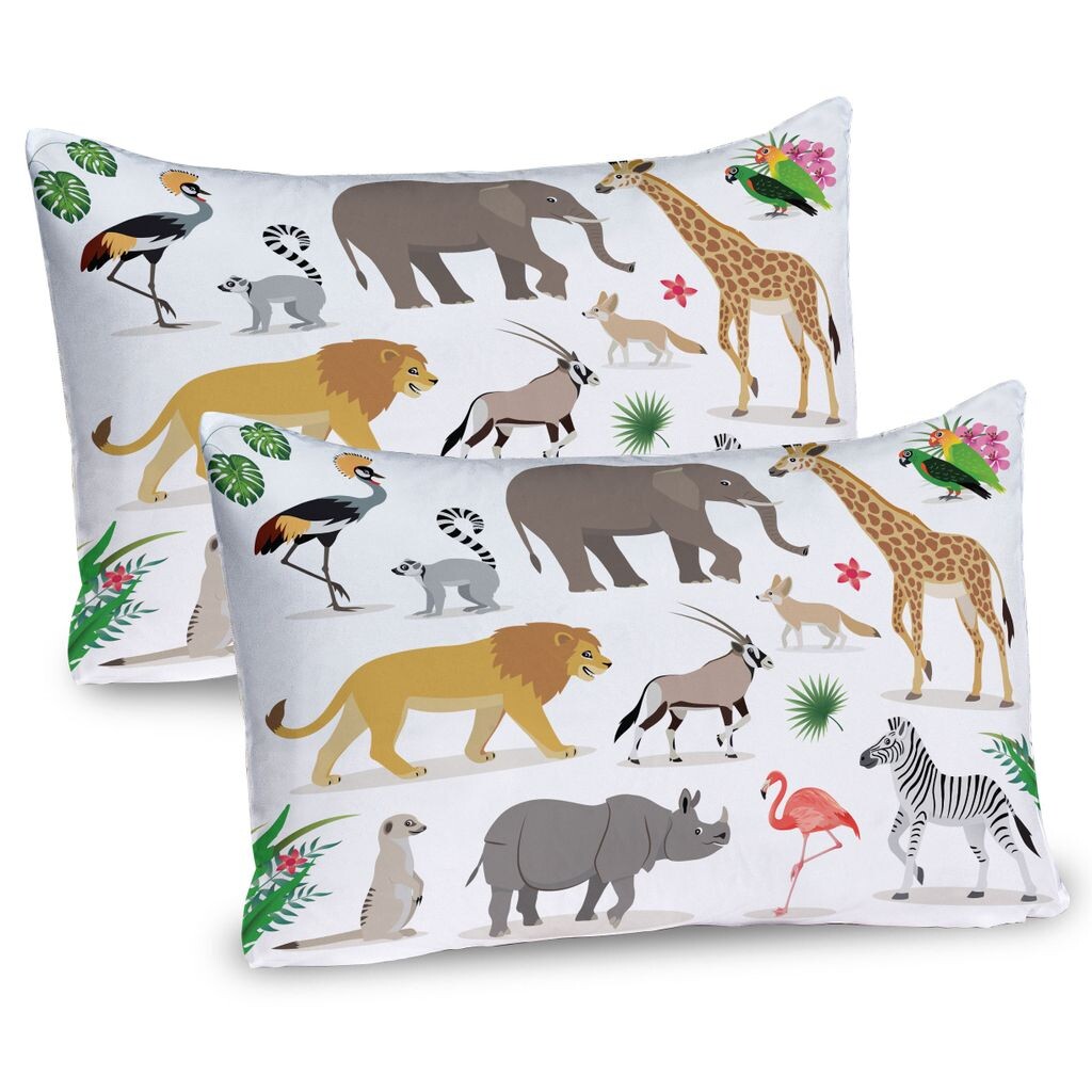 Чехлы для подушек ABAKUHAUS Animals Набор из 2 шт., иллюстрация животных из зоопарка Жираф Слон Фламинго Зебра Лев Декоративный чехол для подушки с принтом 80 x 40 см Бледно-карамельно-зеленый лайм
Чехлы для подушек ABAKUHAUS Animals Набор из 2 шт., иллюстрация животных из зоопарка Жираф Слон Фламинго Зебра Лев Декоративный чехол для подушки с принтом 80 x 40 см Бледно-карамельно-зеленый лайм