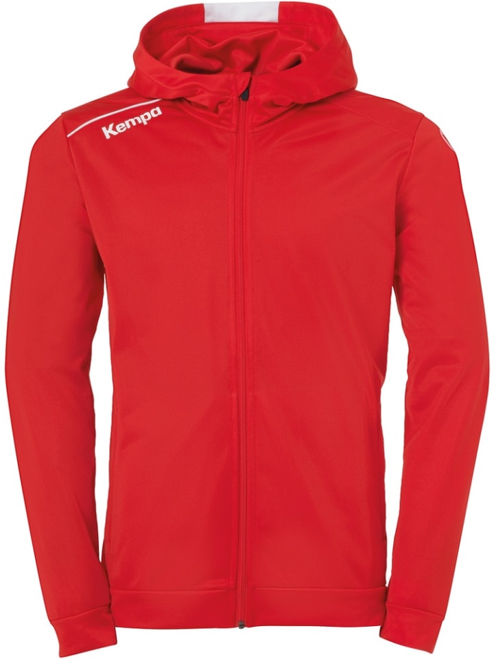 Спортивная куртка Player Hood Jacket Kempa, красный 
Спортивная куртка Player Hood Jacket Kempa, красный