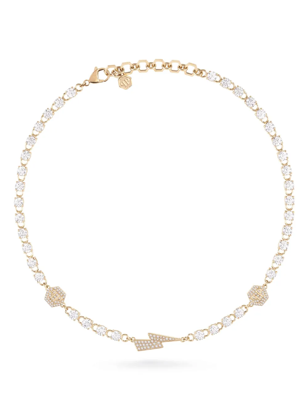 Колье с кристаллами Philipp Plein, золотой
Колье с кристаллами Philipp Plein, золотой