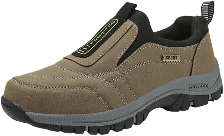 Дышащие трекинговые ботинки для мужчин с нескользящей подошвой - идеально подходят для прогулок на свежем воздухе, альпинизма, модные и подходят для любого сезона Hchctry, хаки
Дышащие трекинговые ботинки для мужчин с нескользящей подошвой - идеально подходят для прогулок на свежем воздухе, альпинизма, модные и подходят для любого сезона Hchctry, хаки