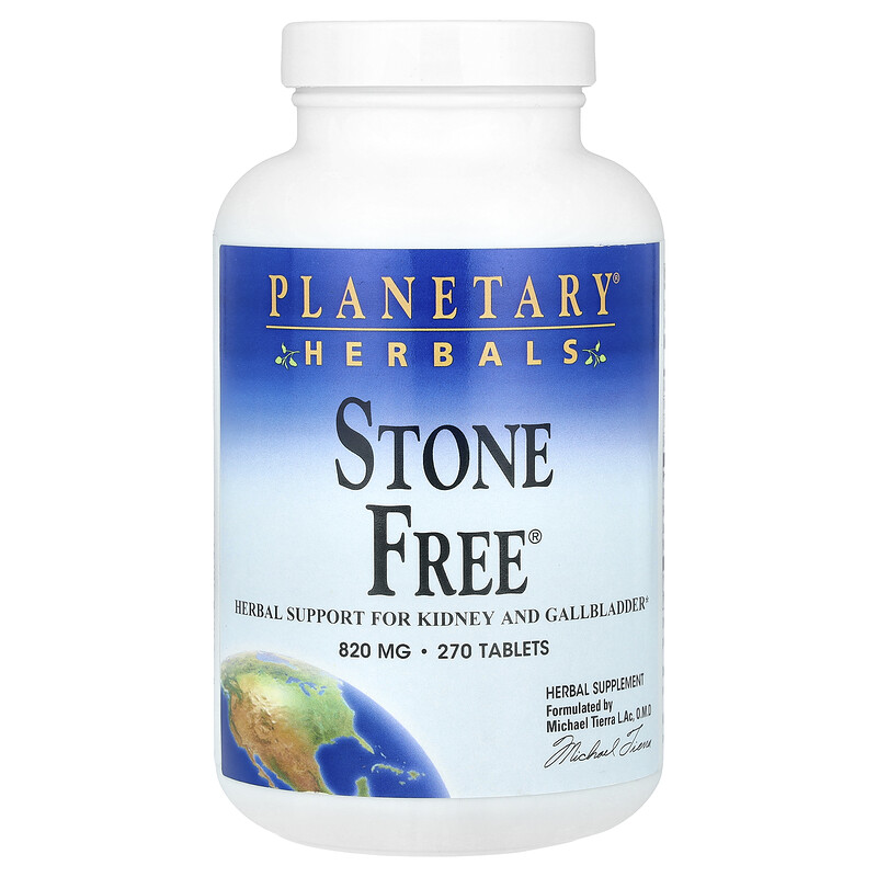 Planetary Herbals, Stone Free, 270 таблеток
Planetary Herbals, Stone Free, 270 таблеток