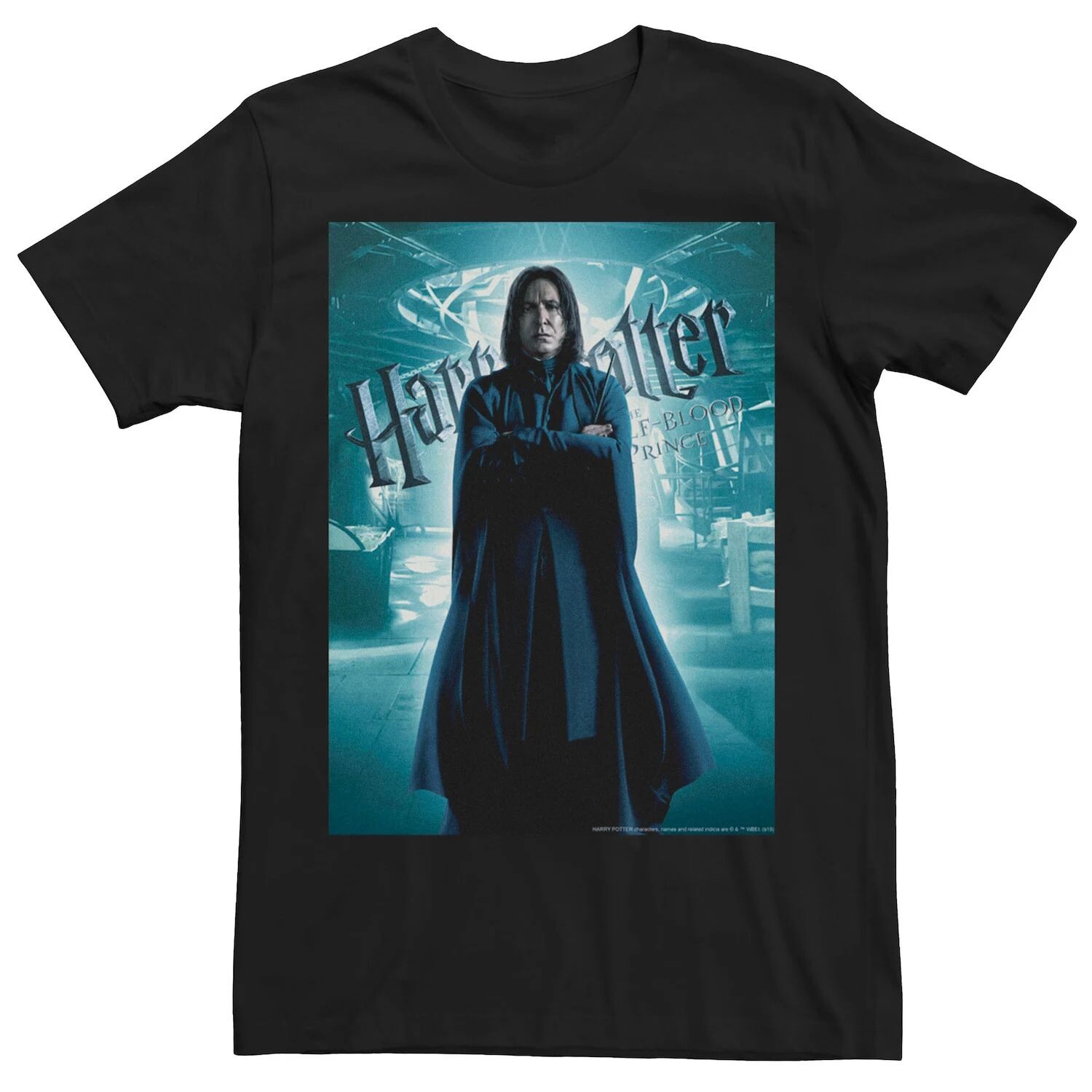 Мужская футболка с графическим рисунком и плакатом «Гарри Поттер-полукровка Принц Снейп» Licensed Character 
Мужская футболка с графическим рисунком и плакатом «Гарри Поттер-полукровка Принц Снейп» Licensed Character