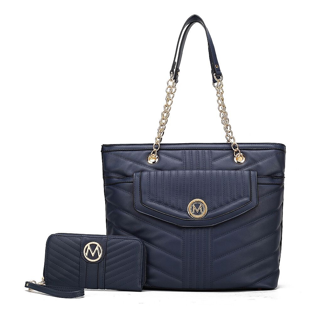 Большая сумка-тоут Chiari с кошельком MKF Collection от Mia K - 2 предмета, темно-синий
Большая сумка-тоут Chiari с кошельком MKF Collection от Mia K - 2 предмета, темно-синий