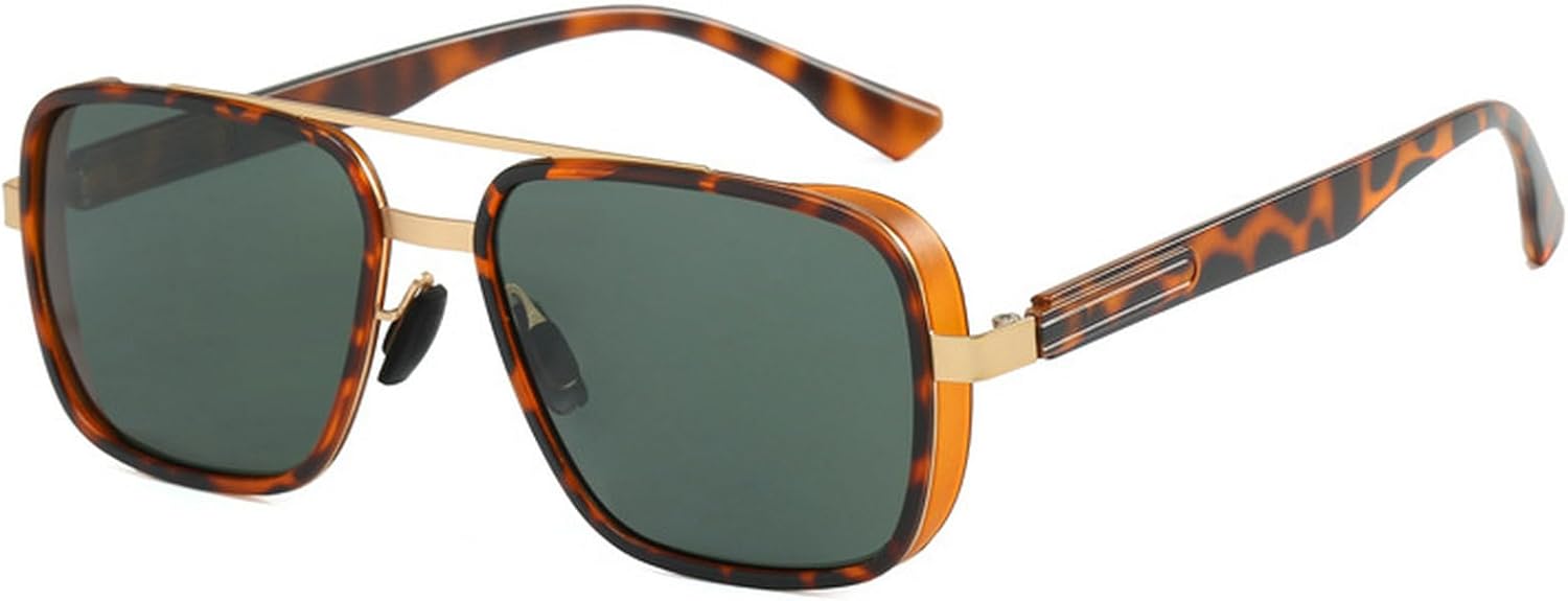 Ретро-солнцезащитные очки с двойной перемычкой квадратной формы для женщин и мужчин, модные очки-пилот, трендовые оттенки 2025 года, женские солнцезащитные очки mincl, C2
Ретро-солнцезащитные очки с двойной перемычкой квадратной формы для женщин и мужчин, модные очки-пилот, трендовые оттенки 2025 года, женские солнцезащитные очки mincl, C2