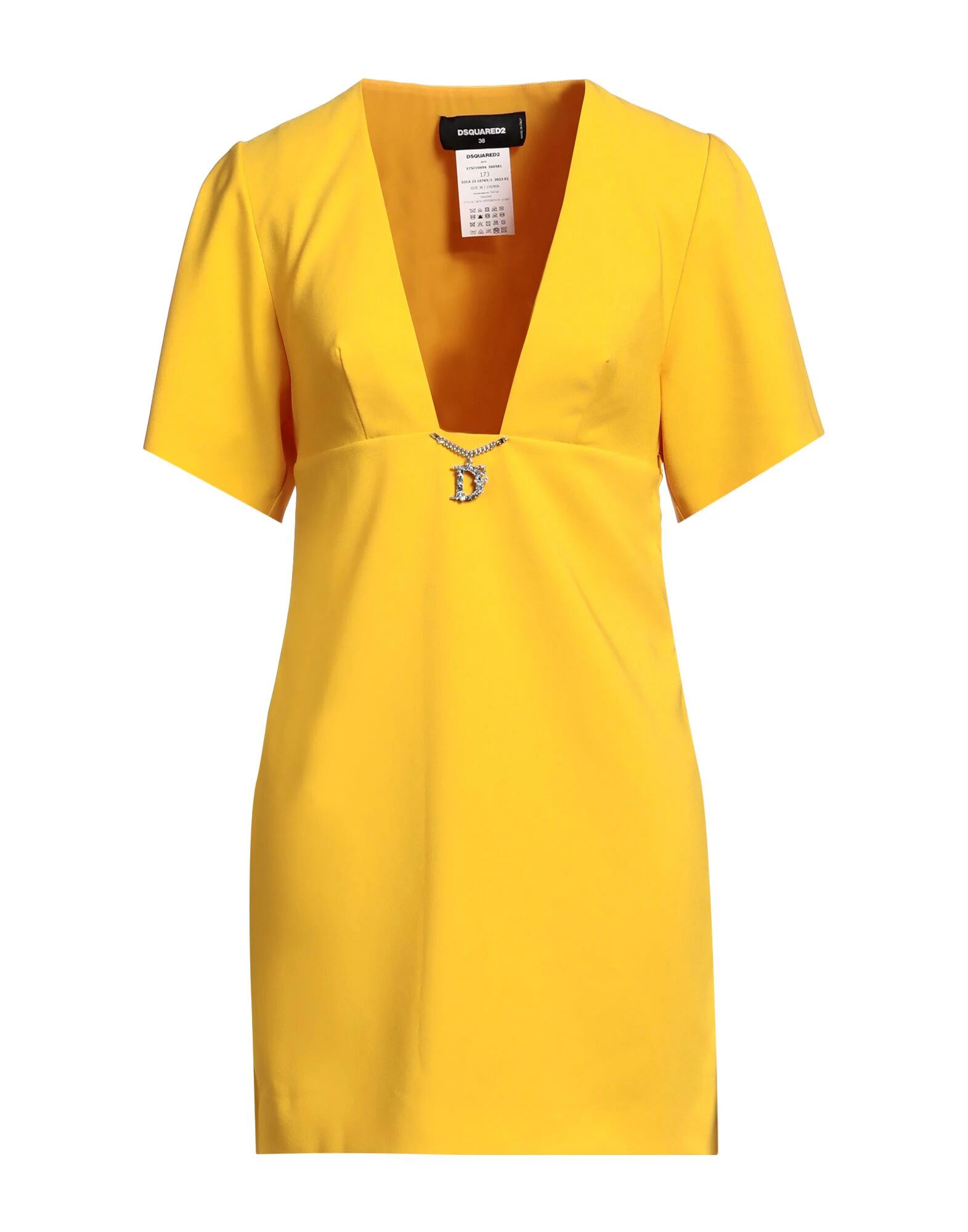 Мини-платье Dsquared2, желтый
Мини-платье Dsquared2, желтый