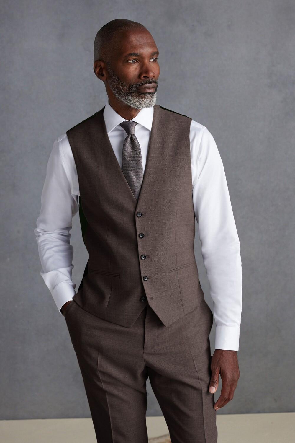 Фирменный жилет в стиле tollegno Next, коричневый
Фирменный жилет в стиле tollegno Next, коричневый