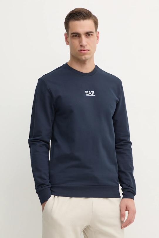 Хлопковая толстовка Ea7 Emporio Armani, темно-синий
Хлопковая толстовка Ea7 Emporio Armani, темно-синий