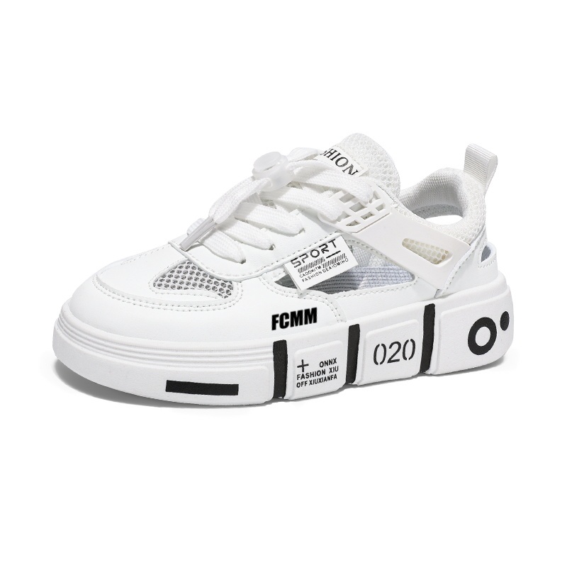 Нескользящие и дышащие низкие детские кроссовки для повседневной носки FCMM, белый
Нескользящие и дышащие низкие детские кроссовки для повседневной носки FCMM, белый