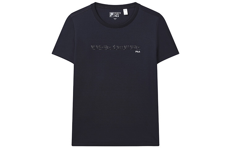 Футболка женская темно-синяя Fila
Футболка женская темно-синяя Fila