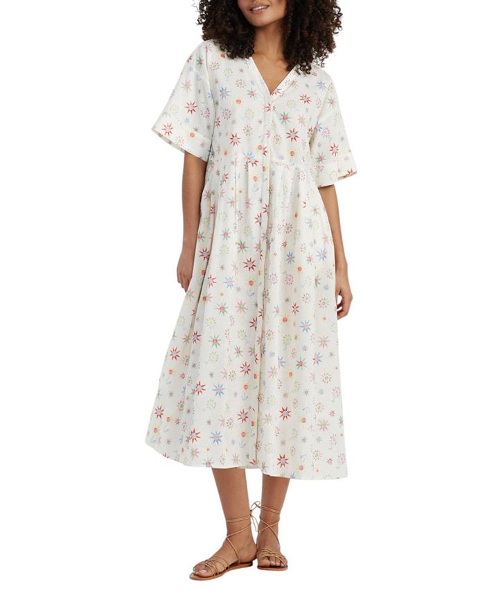 Женское льняно-хлопковое платье-сарафан Etoile с V-образным вырезом Chinti & Parker, слоновая кость/кремовый
Женское льняно-хлопковое платье-сарафан Etoile с V-образным вырезом Chinti & Parker, слоновая кость/кремовый