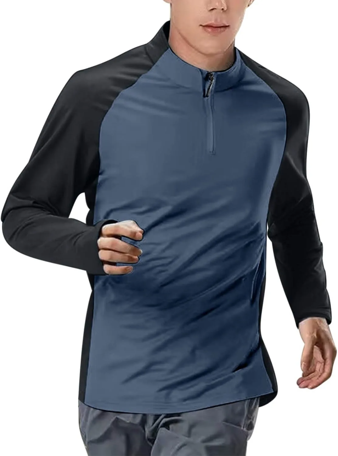 Футболка с длинным рукавом Color Block для мужчин Quarter Zip Pullover
Футболка с длинным рукавом Color Block для мужчин Quarter Zip Pullover