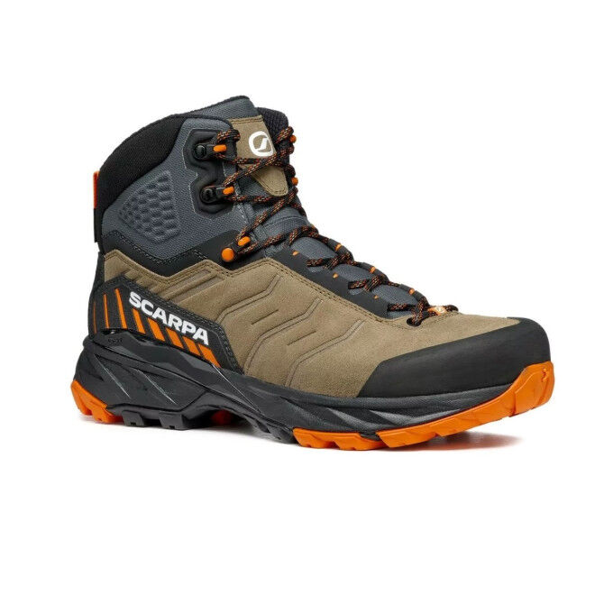 Ботинки для походов Scarpa RUSH TREK GTX Desert Mango
Ботинки для походов Scarpa RUSH TREK GTX Desert Mango
