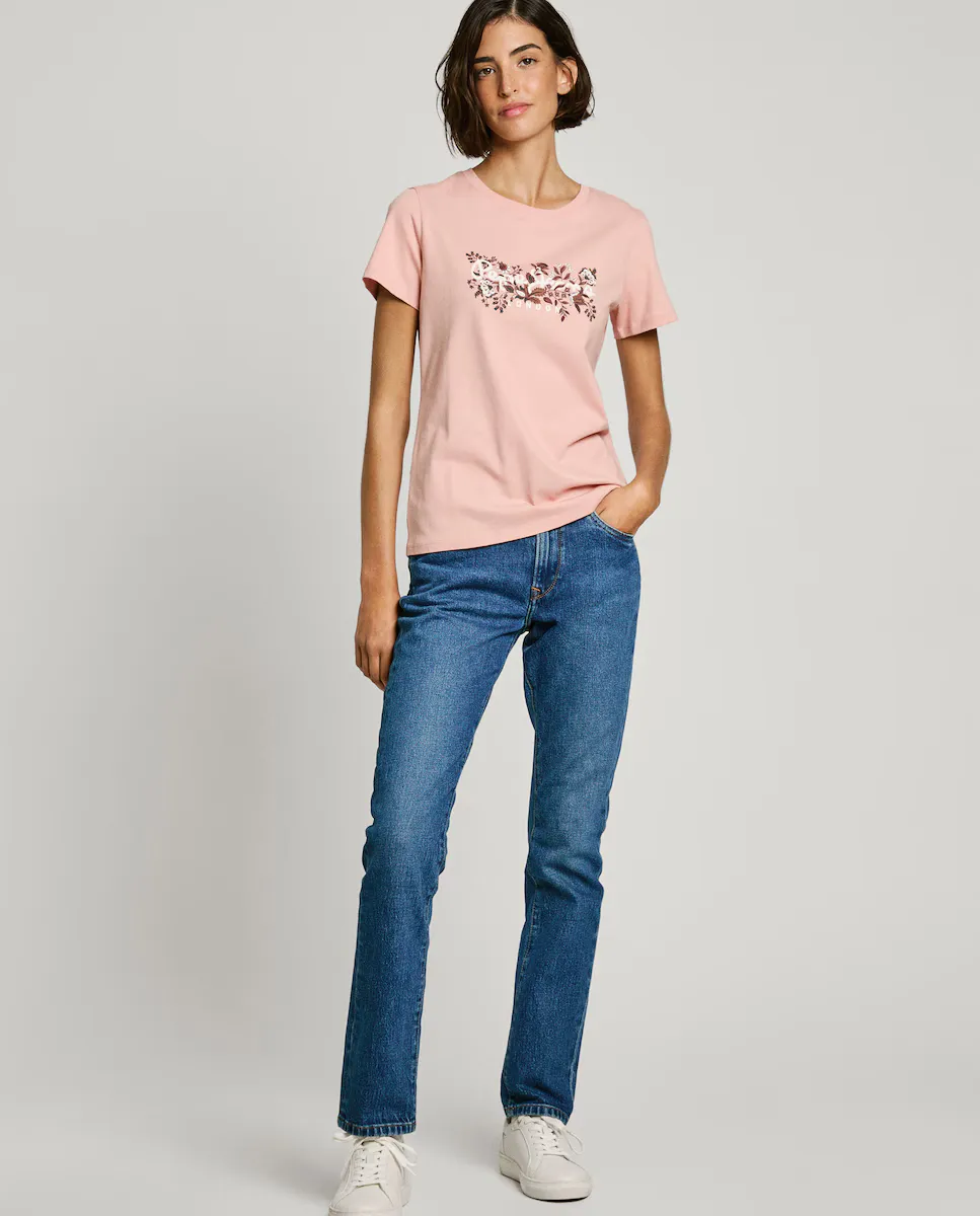 Женские прямые джинсы Grace средней посадки из стрейчевой ткани Pepe Jeans, синий
Женские прямые джинсы Grace средней посадки из стрейчевой ткани Pepe Jeans, синий