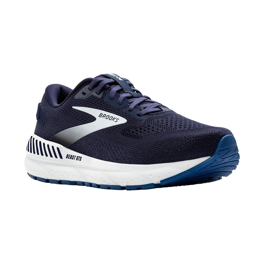 Кроссовки для бега Brooks Beast GTS 24 (мужские), Peacoat/True Navy/White
Кроссовки для бега Brooks Beast GTS 24 (мужские), Peacoat/True Navy/White