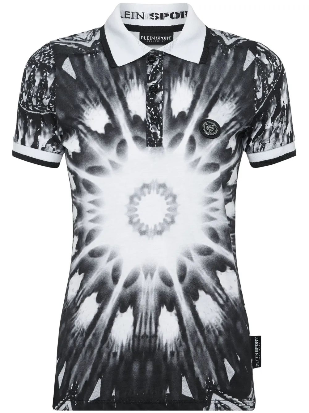 Рубашка поло с графичным принтом Plein Sport, черный
Рубашка поло с графичным принтом Plein Sport, черный