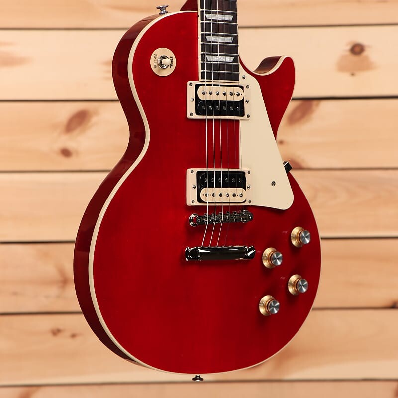 Электрогитара Gibson Les Paul Classic - Translucent Cherry - 217430260
Электрогитара Gibson Les Paul Classic - Translucent Cherry - 217430260