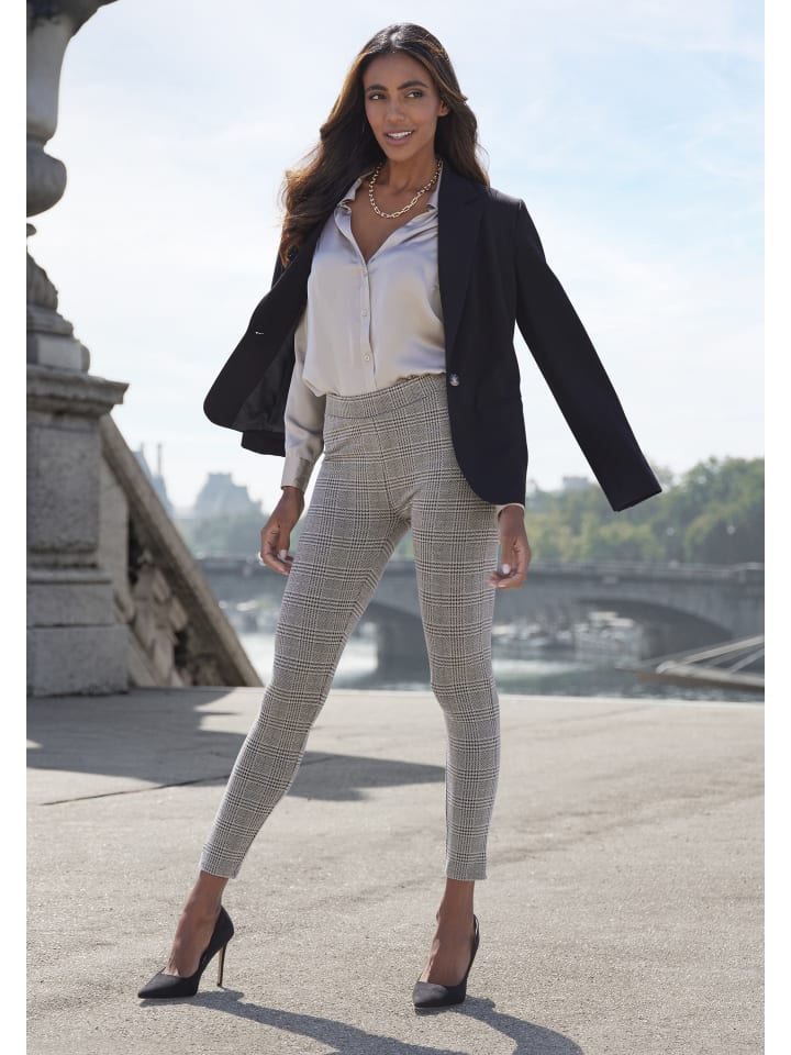 Леггинсы в бежевую клетку LASCANA
Леггинсы в бежевую клетку LASCANA